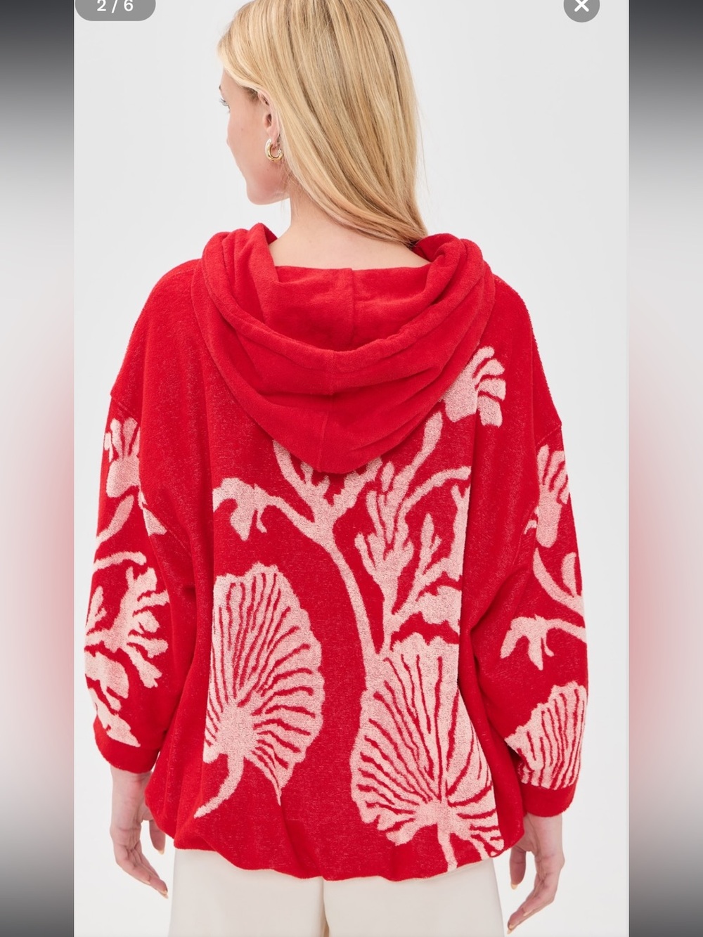 Free People Shell Baby Terry Hoodie - Picture 3 of 7